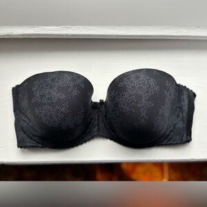 PrimaDonna Black Strapless Bra